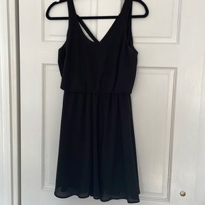 Black lush dress